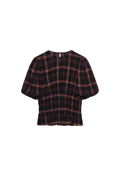 CAMISA XADREZ COM FRANZIDOS