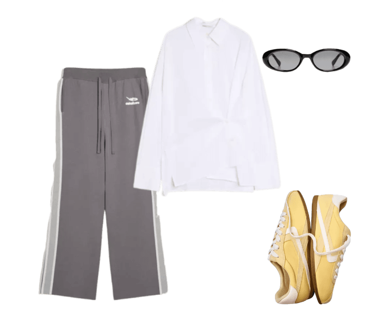 Look Esportivo para Almoço com familia