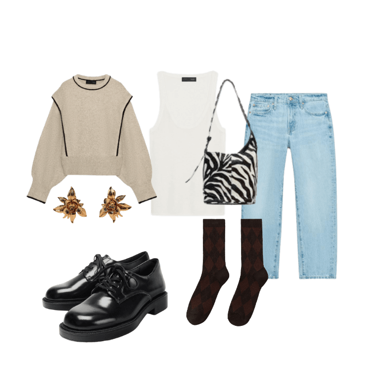 Look Dramático para Faculdade