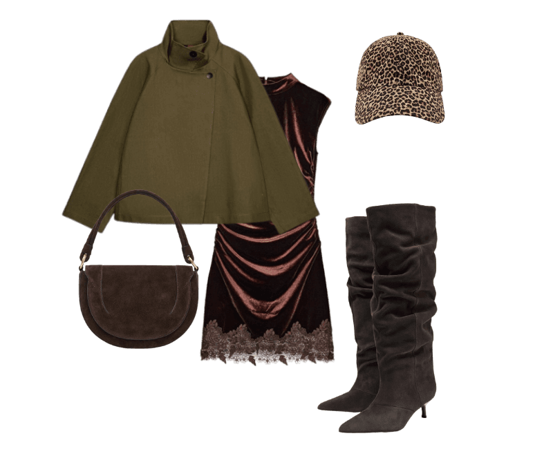 Look Dramático para Festa com amigos