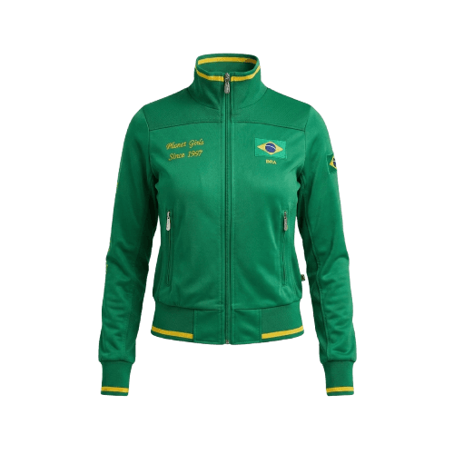 Jaqueta World Cup 2026 Brasil Planet Girls Verde