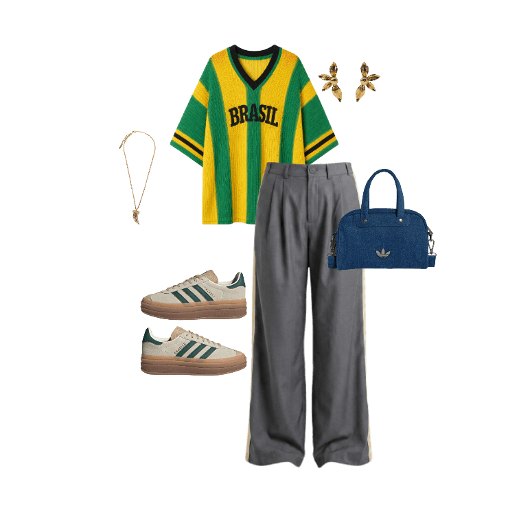 Look Esportivo para Trabalho em casa