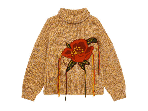 Pull Tricot Mesclado Farmrio - Farm