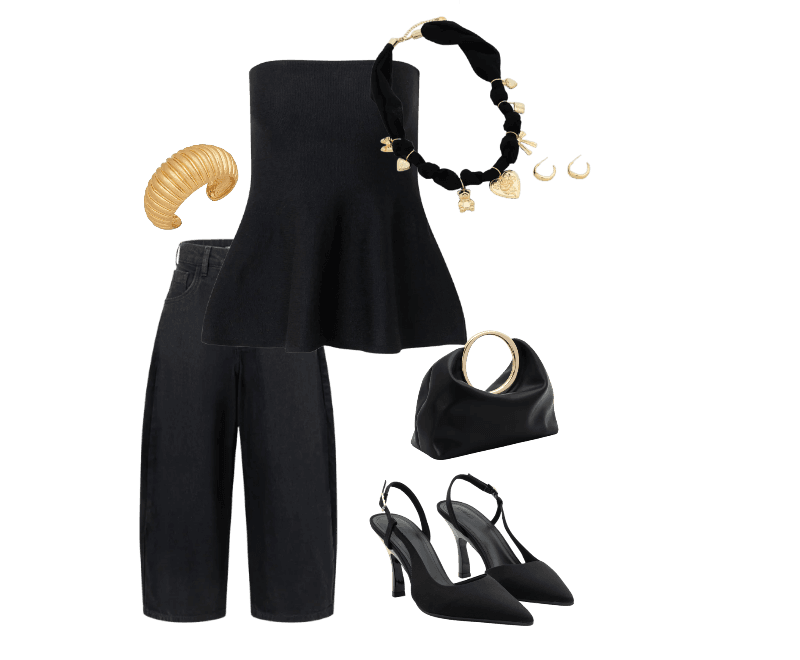 Look Magnético para Festa com amigos