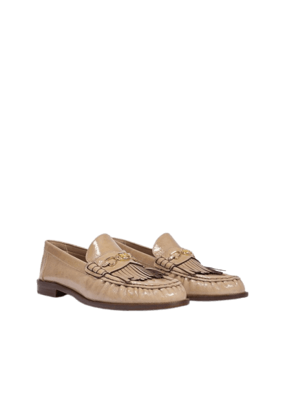 Mocassim Mocashop Couro Marrom Claro - Schutz