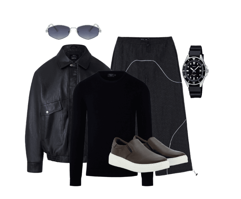 Look Dramático para Trabalho no escritório