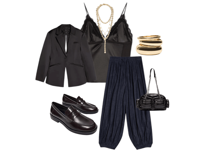 Look Dramático para Trabalho no escritório
