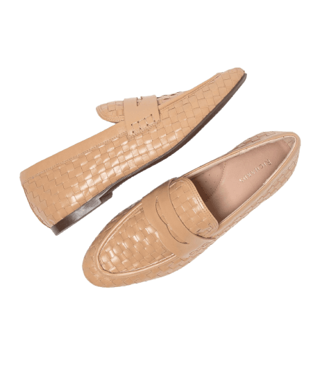 Mocassim Tresse Rch Bege