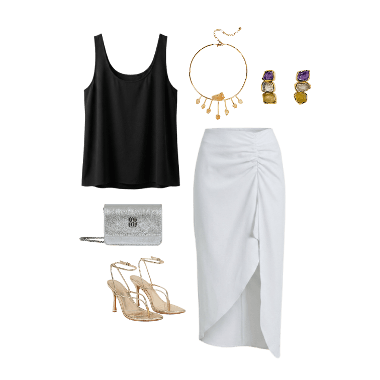 Look Elegante para Festa com amigos
