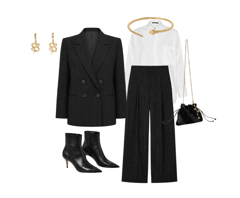 Look Dramático para Trabalho no escritório