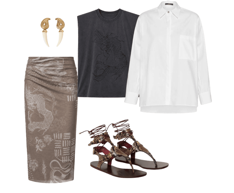 Look Dramático para Date