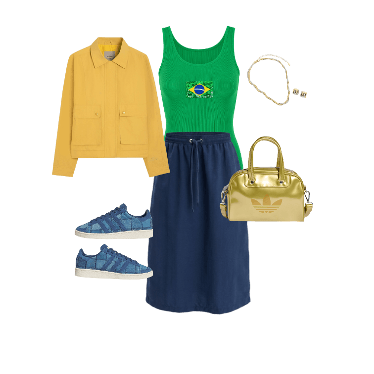 Look Esportivo para Trabalho em casa