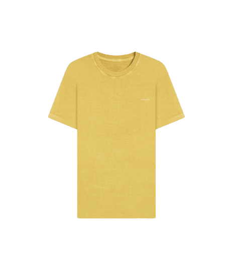 T-Shirt Washed Ball Costas Mc Mostarda