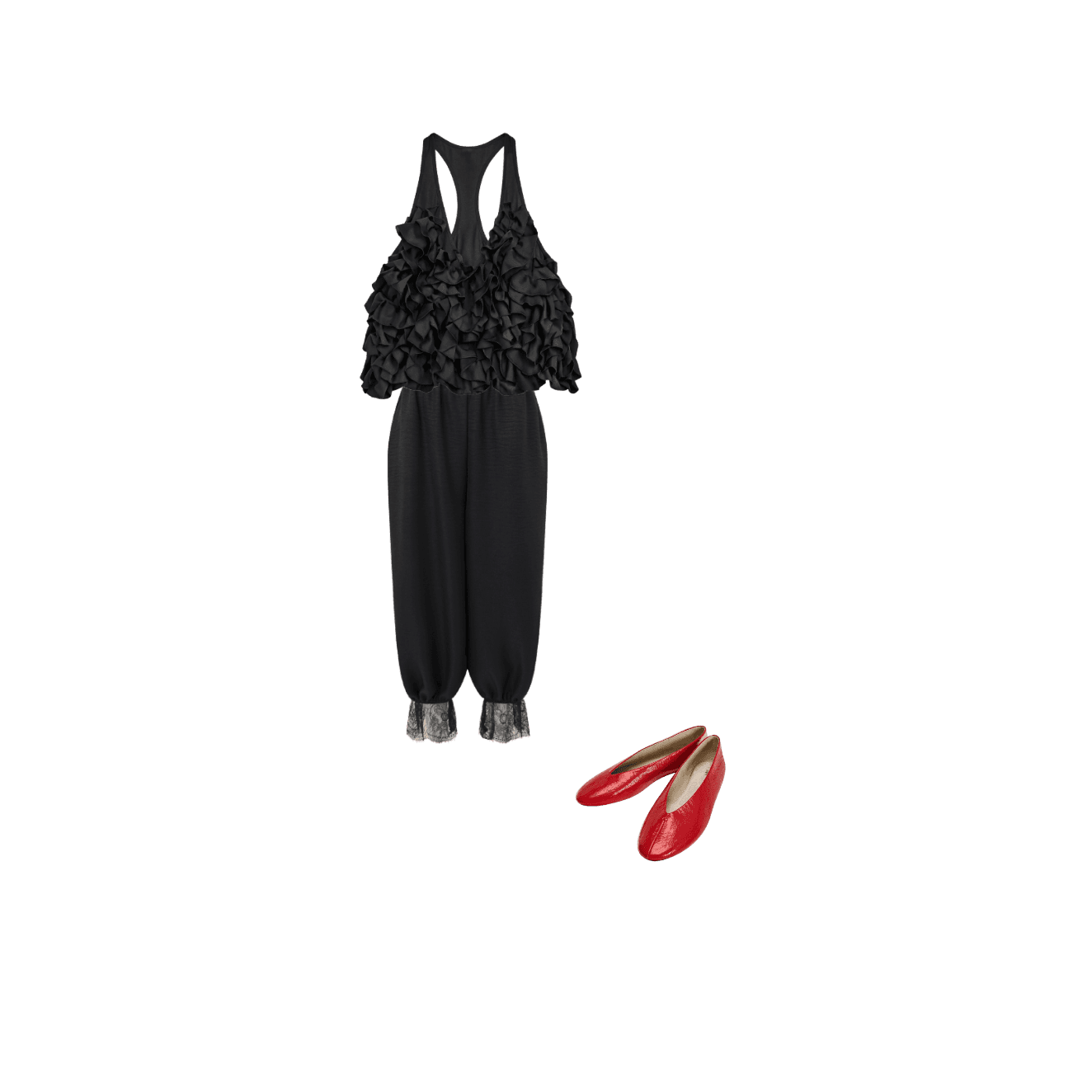 Look Dramático para Festa com amigos