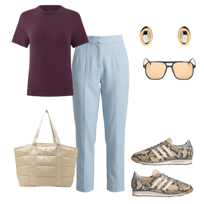 Look Esportivo para Trabalho em casa