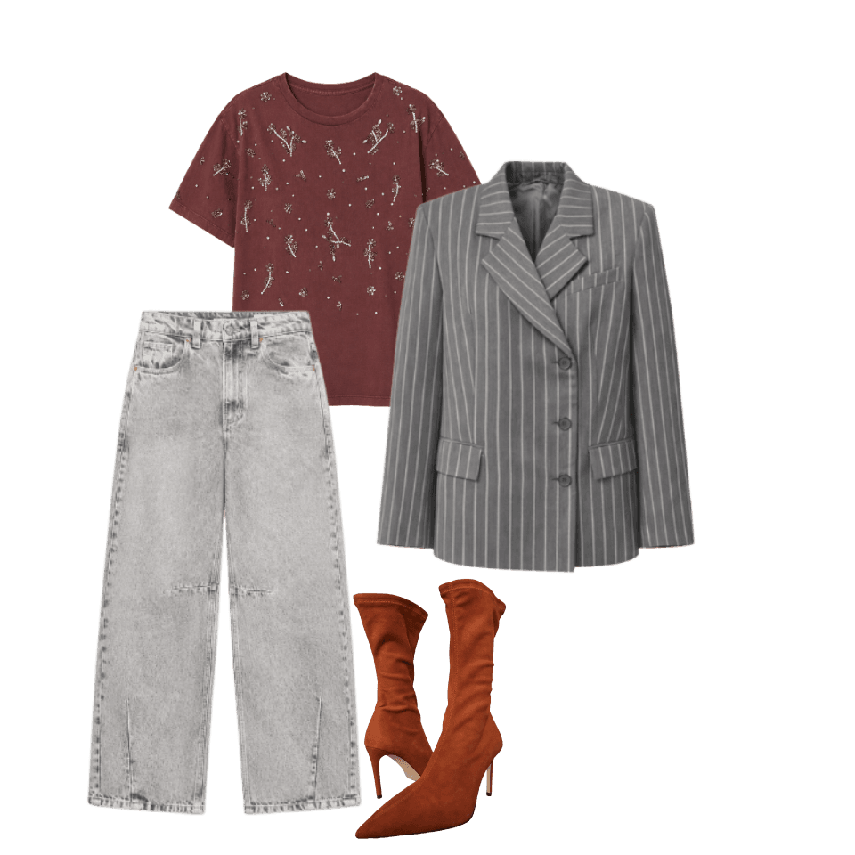 Look Dramático para Trabalho no escritório
