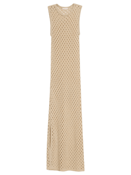 Vestido Mandy Palha Bege Triya