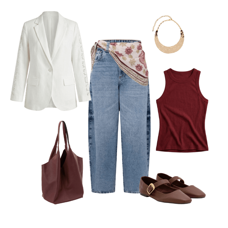 Look Elegante para Trabalho em casa