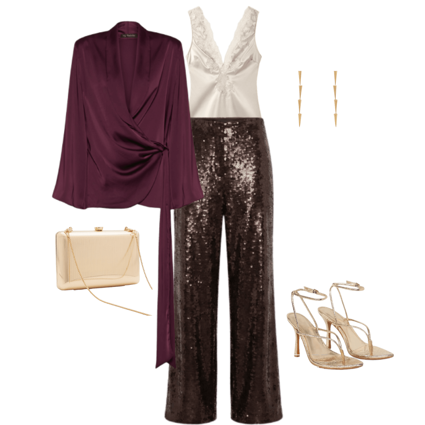 Look Magnético para Festa com amigos