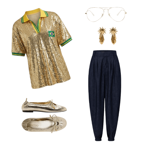 Look Magnético para Festa com amigos