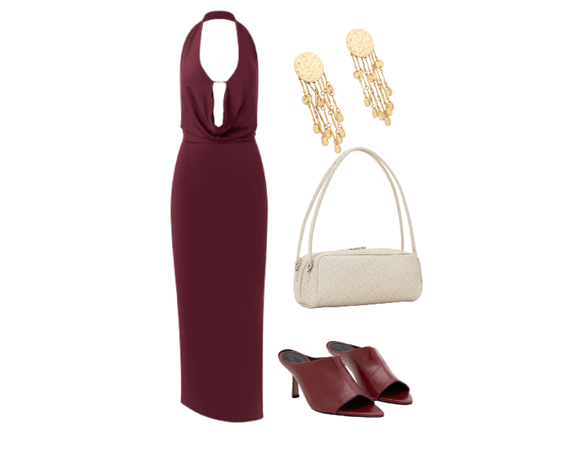 Look Dramático para Festa com amigos