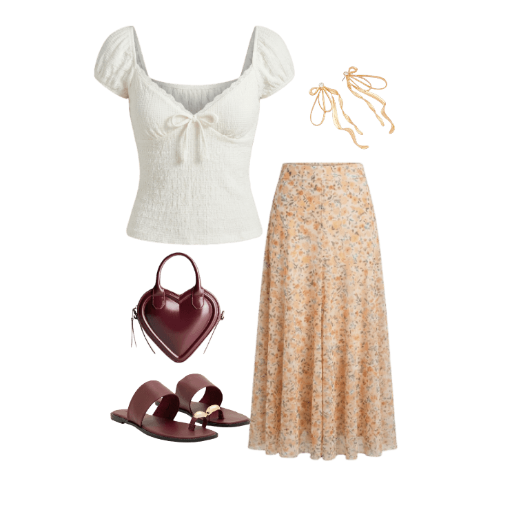 Look Romântico para Trabalho no escritório
