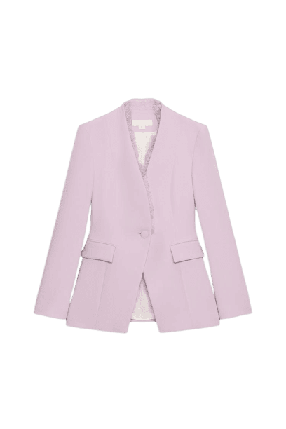 BLAZER ACINTURADO SEM LAPELA