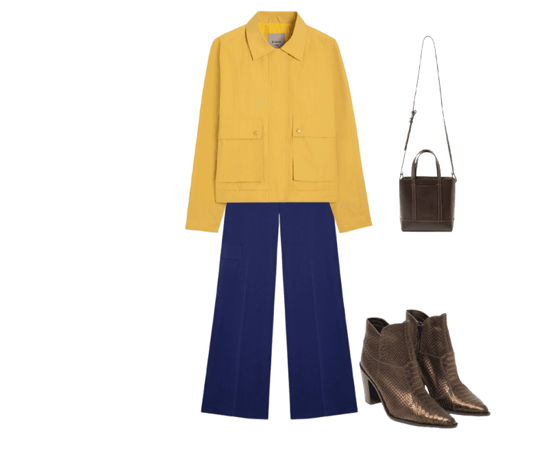 Look Dramático para Almoço com familia