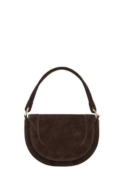BOLSA DE COURO A TIRACOLO