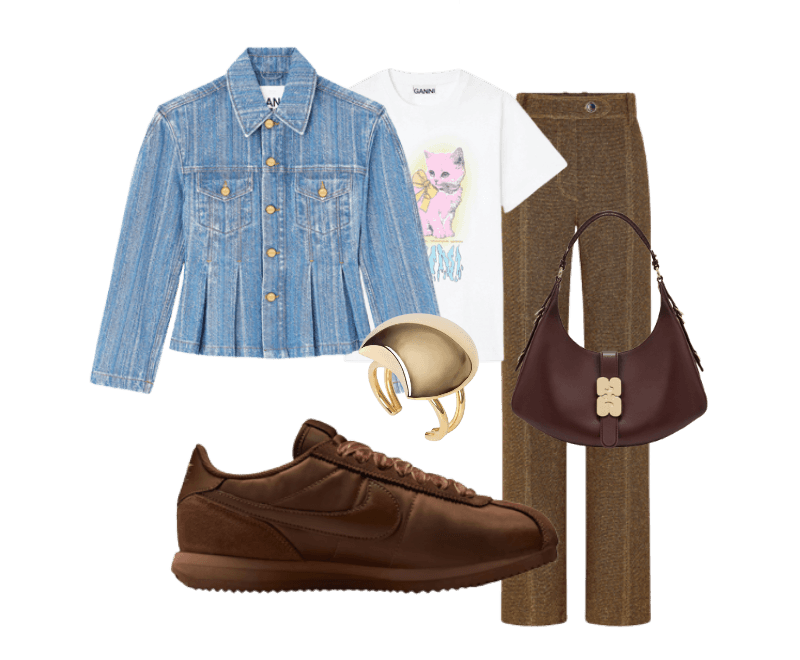 Look Natural para Almoço com familia