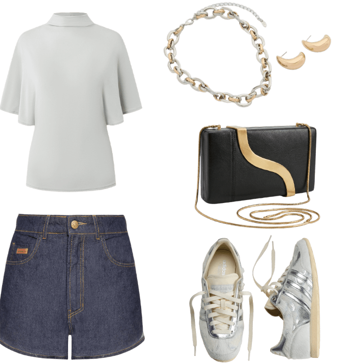 Look Elegante para Trabalho em casa
