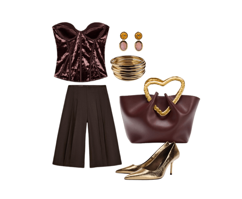 Look Magnético para Festa com amigos