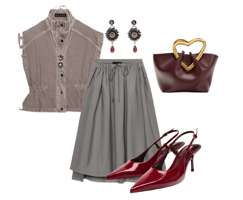 Look Romântico para Trabalho no escritório