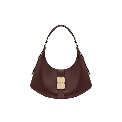 Bolsa Kat Small Croco Ganni