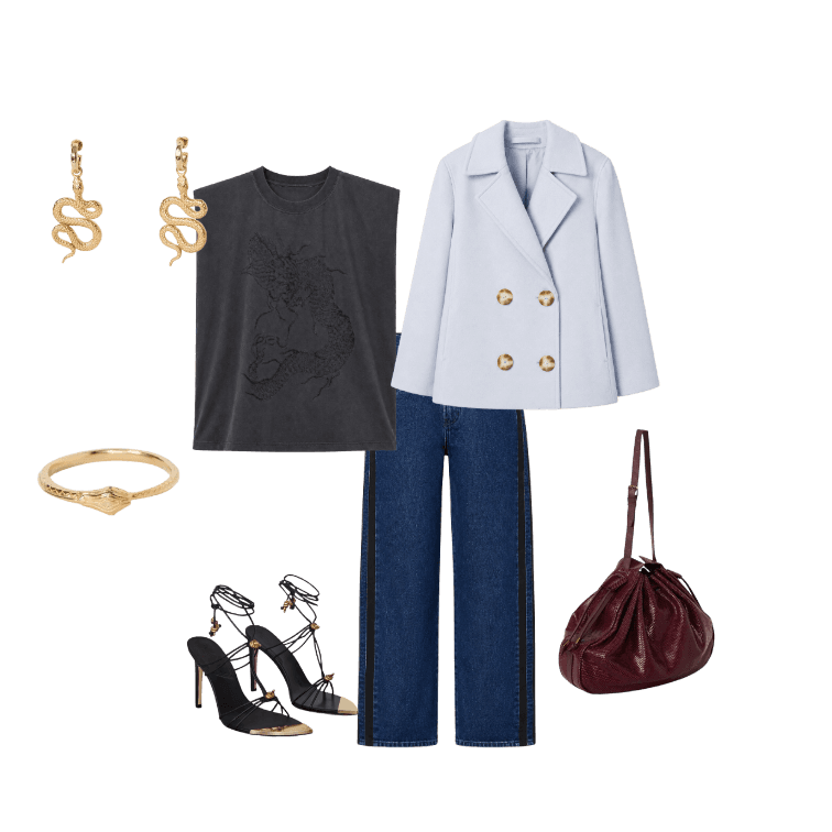 Look Dramático para Trabalho no escritório
