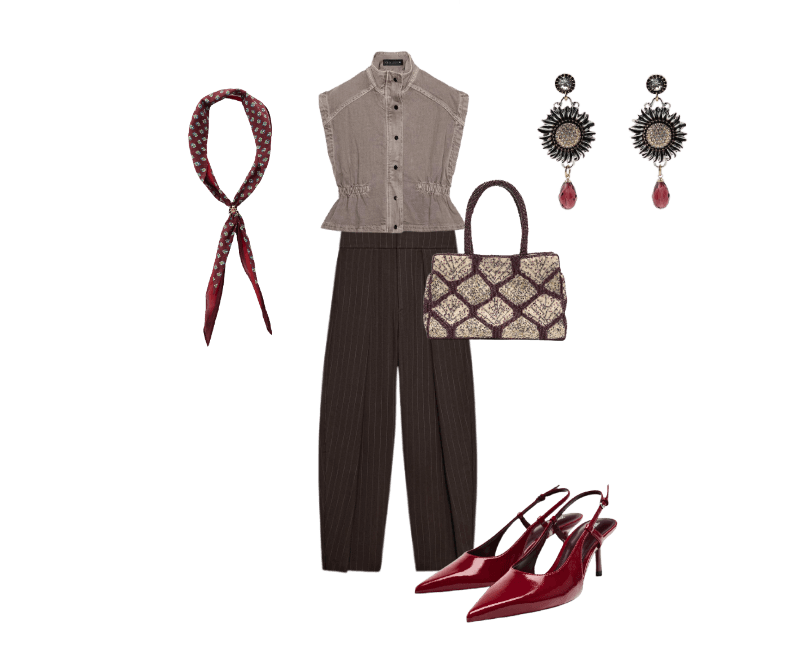 Look Dramático para Festa com amigos