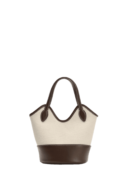 BOLSA COMBINADA EM CANVAS