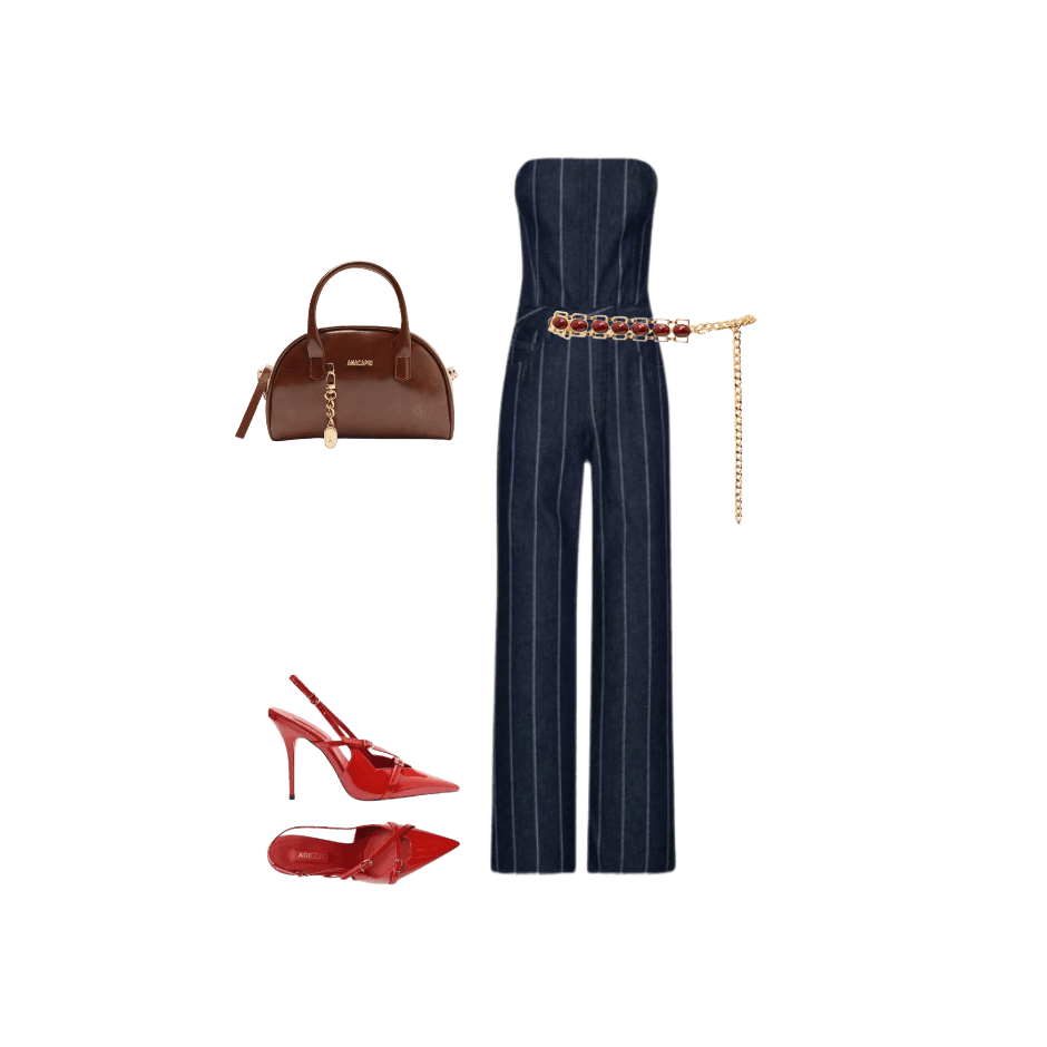 Look Dramático para Festa com amigos