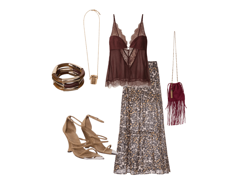 Look Romântico para Festa com amigos