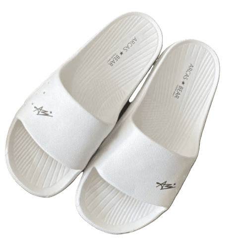 ARCAS BEAR Chinelo Slider Branco