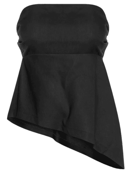 Blusa Feminina Linho Preto Colcci