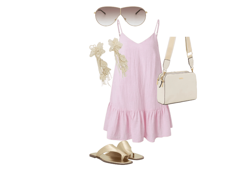 Look Romântico para Praia