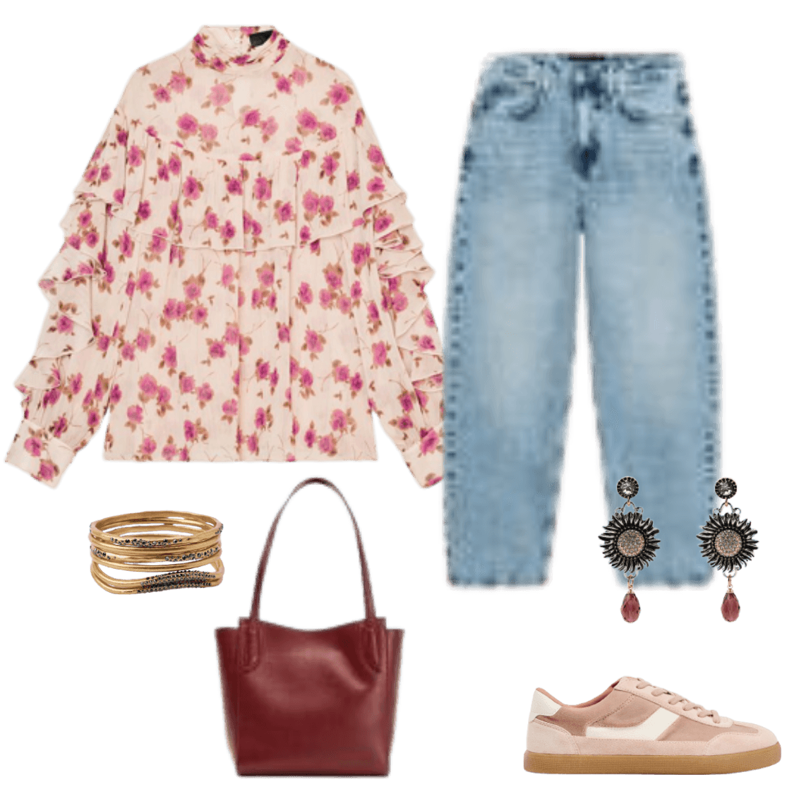 Look Romântico para Trabalho no escritório