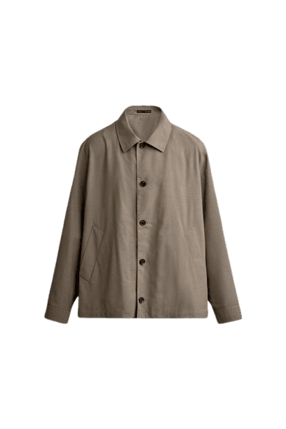 CAMISA AMPLA REGULAR FIT COM LÃ