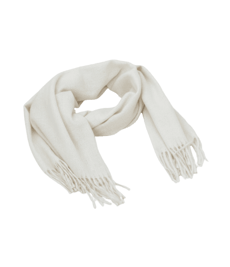 Cachecol Comfy em Flanela com Franjas