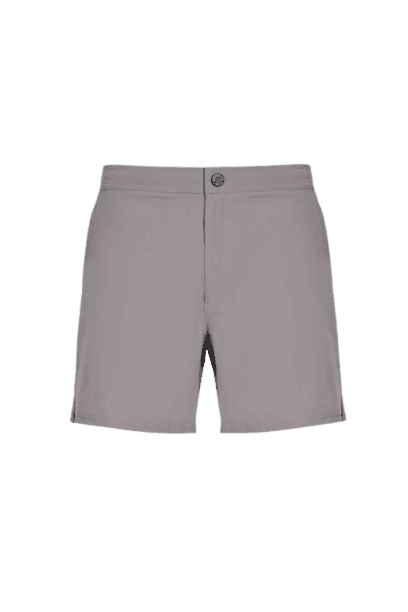 Bermuda Curta Tailored Flex Chumbo