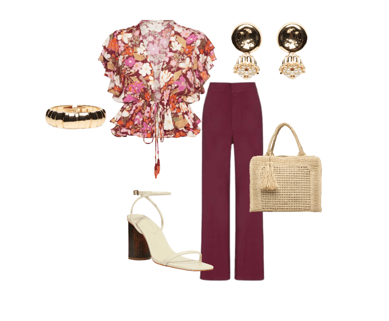 Look Romântico para Evento corporativo