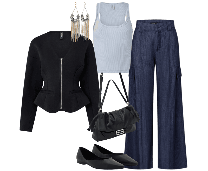 Look Elegante para Trabalho em casa