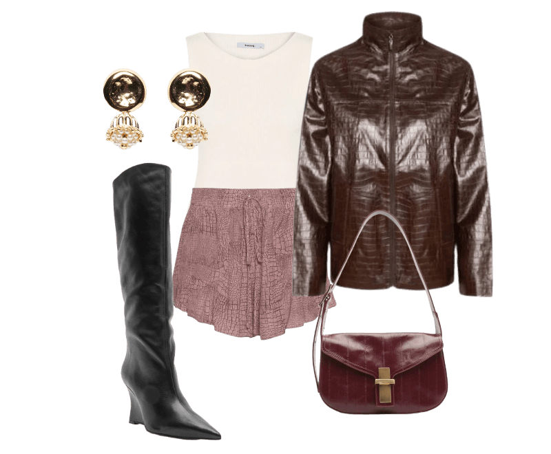 Look Dramático para Festa com amigos