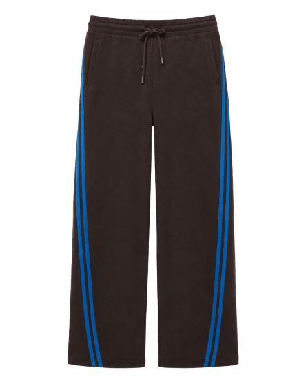 Calça de Moletom - Contrast Barrel Leg Sweatpant